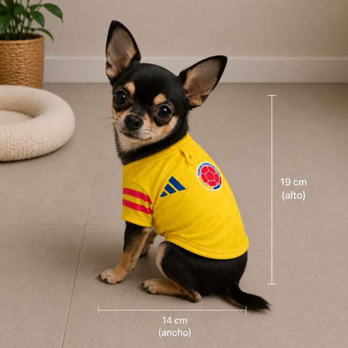 CAMISETA SELECCIÓN COLOMBIA TALLA XS