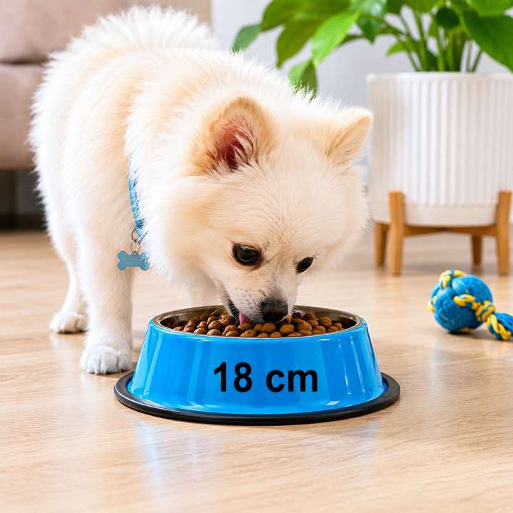 COMEDERO ACERO COLORES 26CM