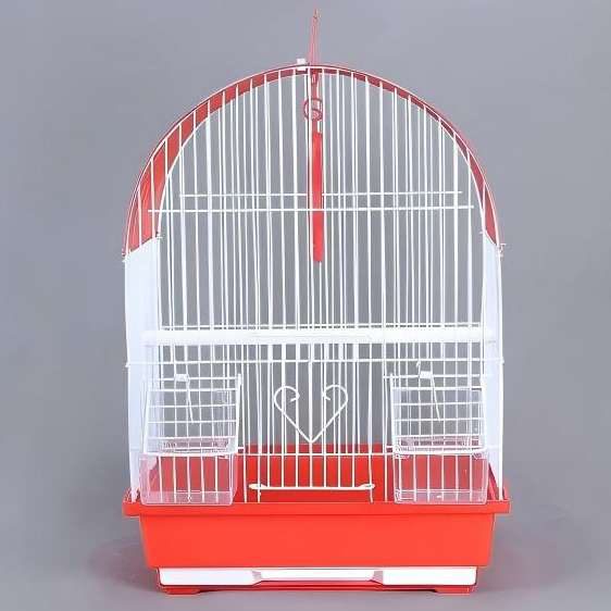 JAULA PARA PAJAROS EN ARCO 38*30*22CM