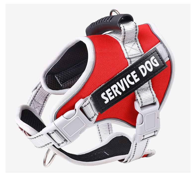 PECHERA REFLECTIVA SERVICE DOG TALLA S
