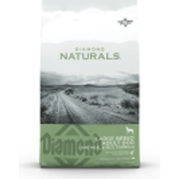 Diamond Naturals Perro Adulto Razas Grandes - Cordero y Arroz
